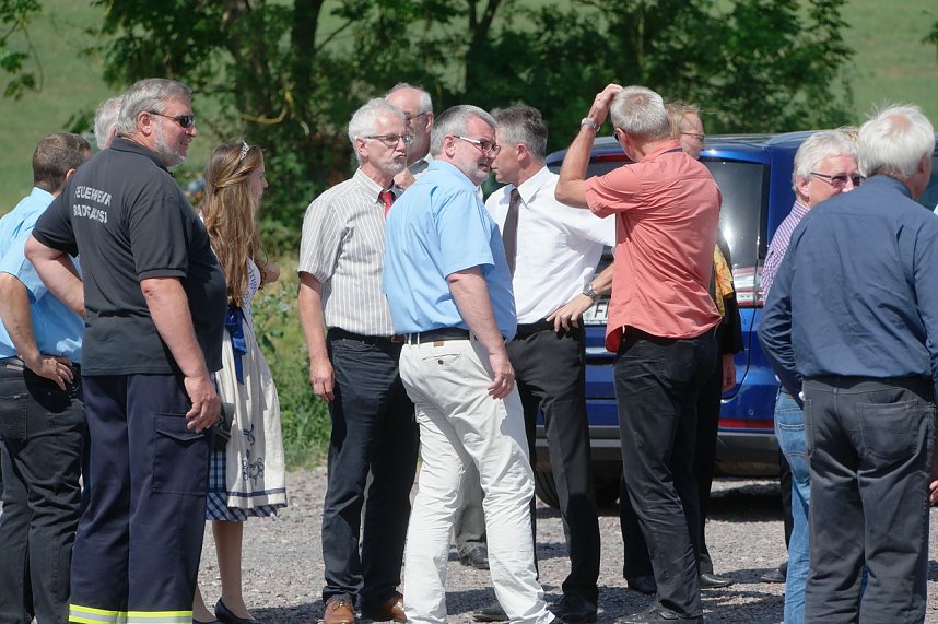 Grundstein f&uuml;r Ortsumfahrung Mackenrode gelegt