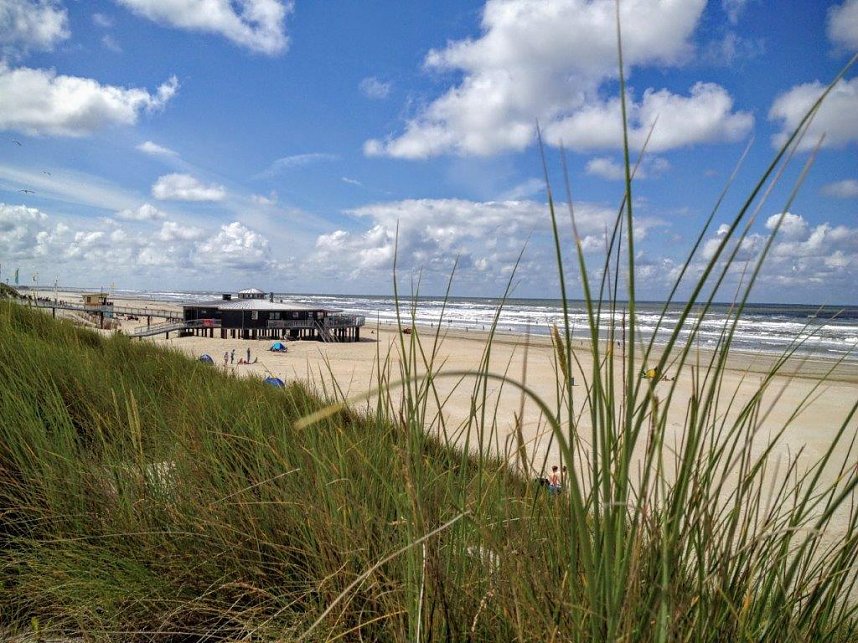 Unterwegs auf Ameland: Burenstrand