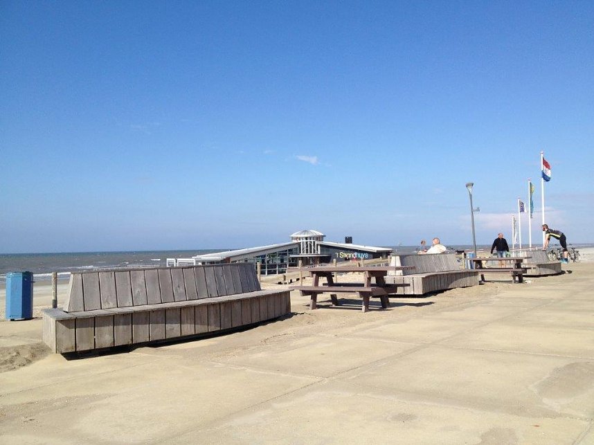 Unterwegs auf Ameland: Burenstrandhaus