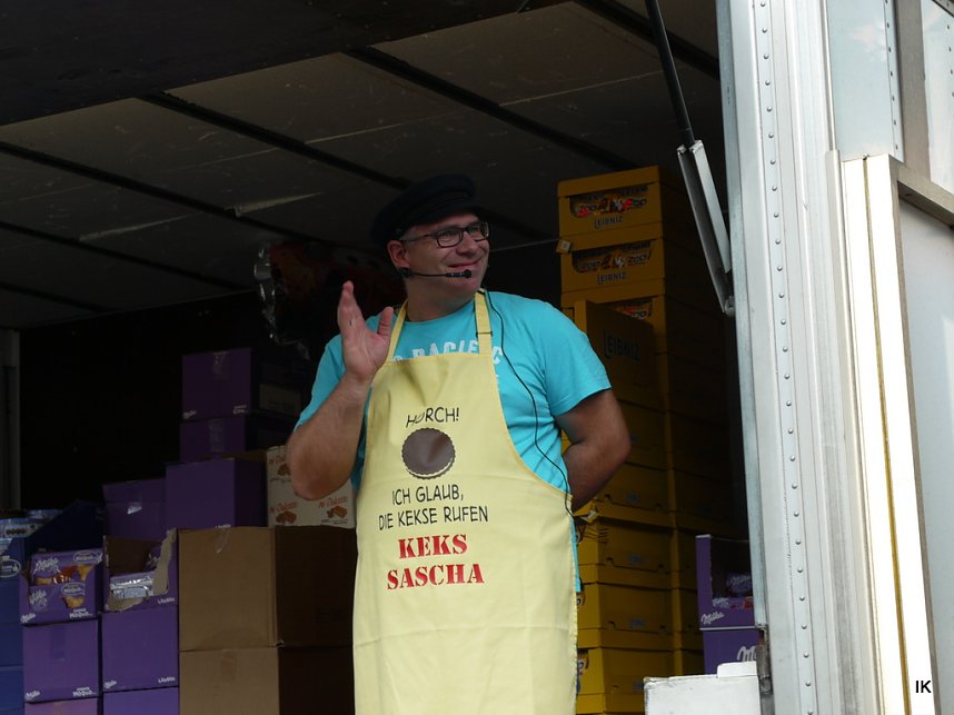 Marktschreier in Leinefelde