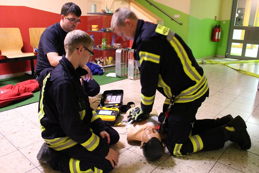 Feuerwehr in den Eichsfelder Werkst&auml;tten