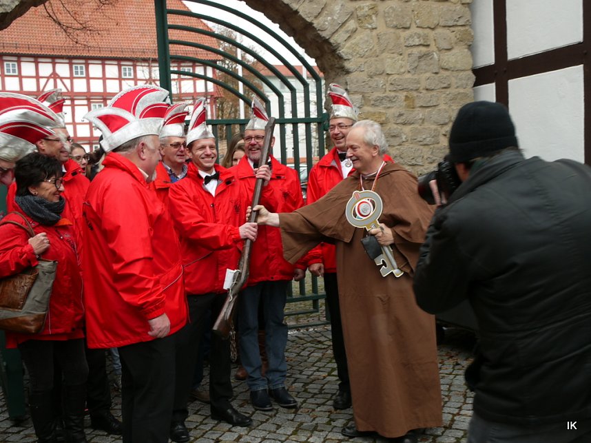 Sturm aufs G&uuml;lden Creutz in Worbis