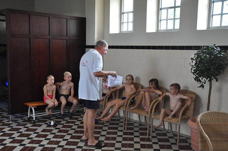 Schulanfangsparty im Badehaus