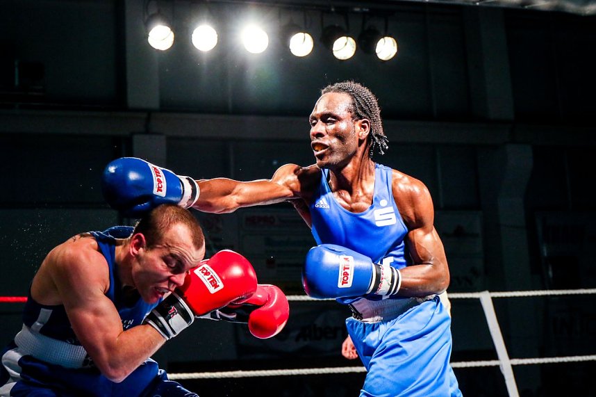 Kantersieg der Nordh&auml;user Boxer: Raman Sharafa