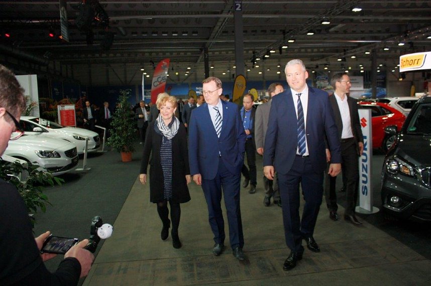 10. Erfurter Automobilmesse er&ouml;ffnet