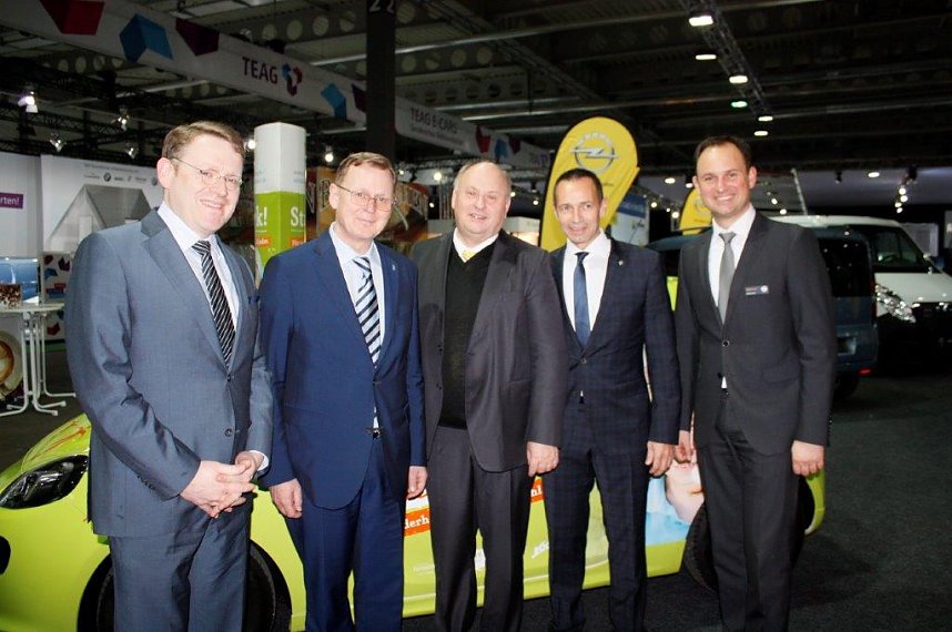 10. Erfurter Automobilmesse er&ouml;ffnet