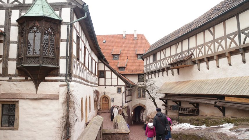 Besuch auf der Wartburg