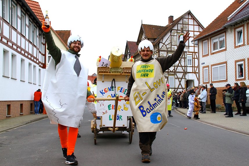 Stra&szlig;enumzug in Breitenworbis