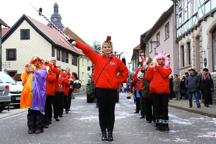 Stra&szlig;enumzug in Breitenworbis