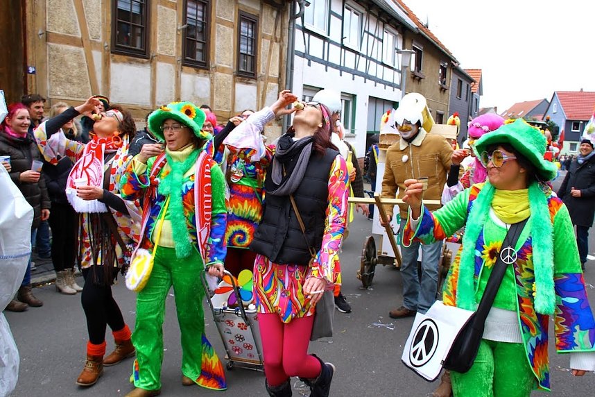 Stra&szlig;enumzug in Breitenworbis