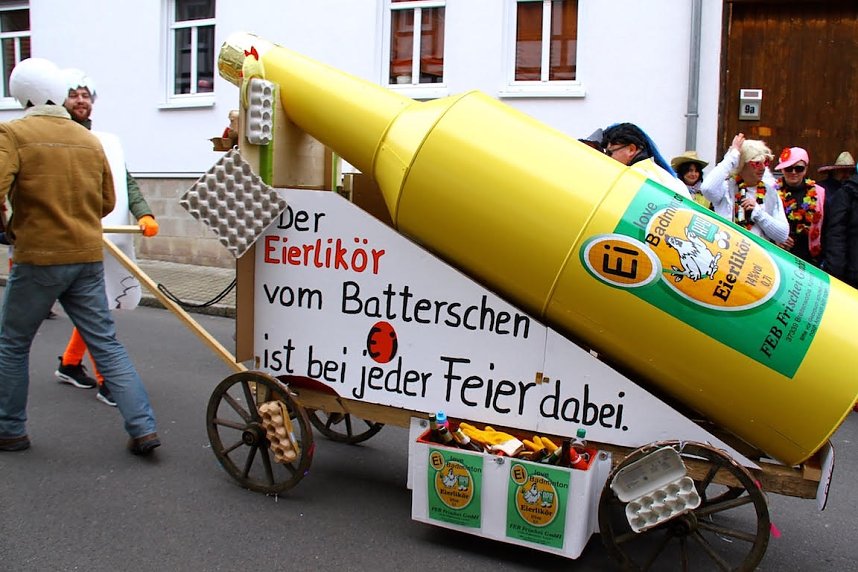 Stra&szlig;enumzug in Breitenworbis