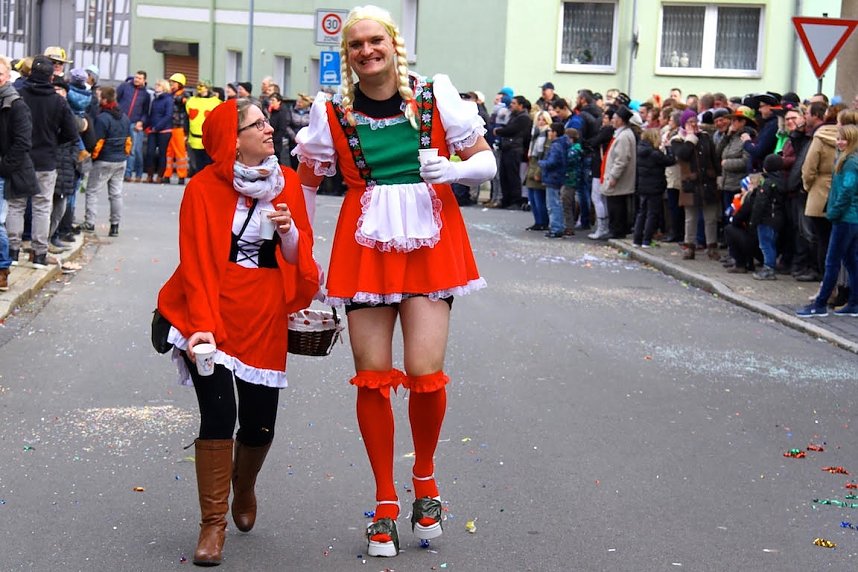 Stra&szlig;enumzug in Breitenworbis