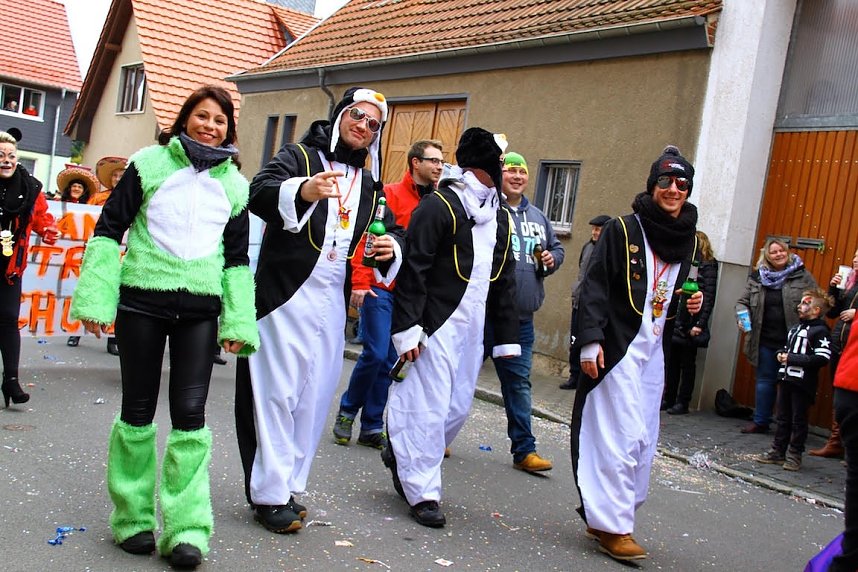 Stra&szlig;enumzug in Breitenworbis