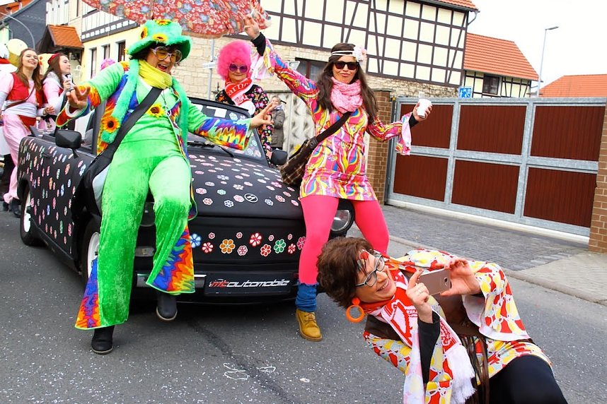 Stra&szlig;enumzug in Breitenworbis