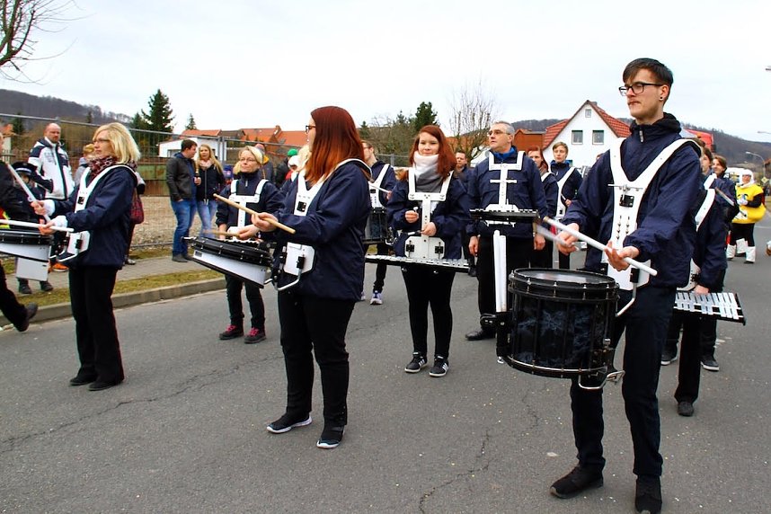 Stra&szlig;enumzug in Breitenworbis