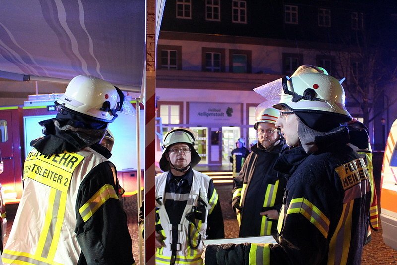 Gro&szlig;brand in der Marktstra&szlig;e