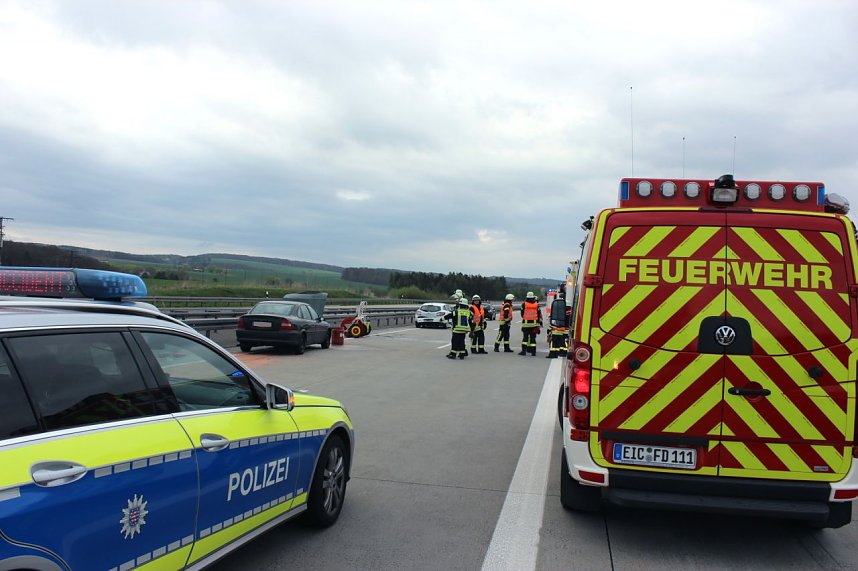 Sechs Verletzte bei Unfall