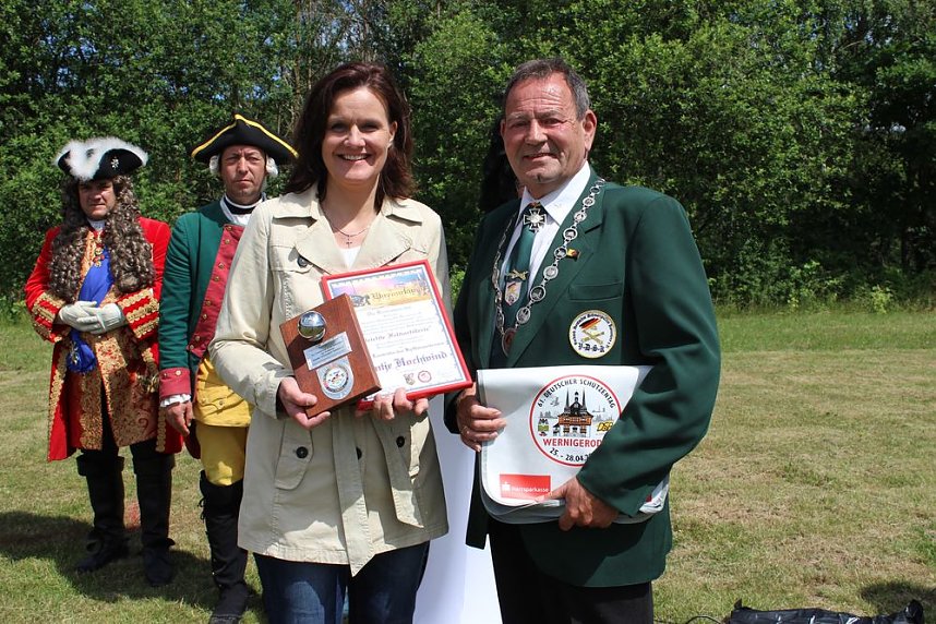 Gro&szlig;e Parade auf dem Dickkopf