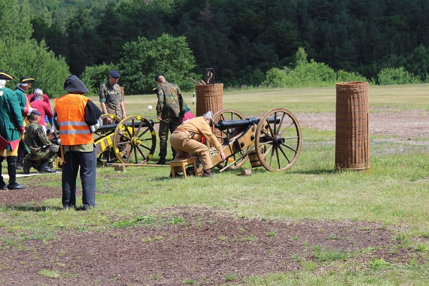 Gro&szlig;e Parade auf dem Dickkopf