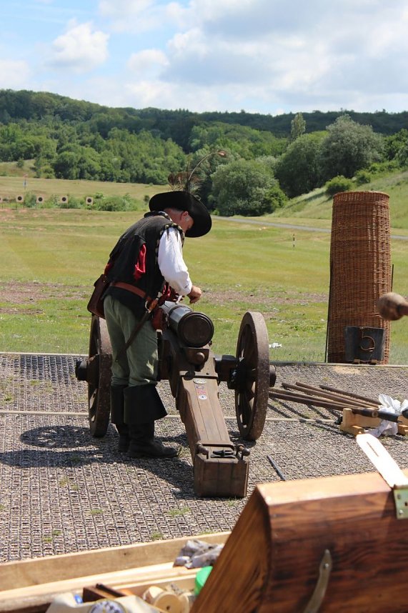 Gro&szlig;e Parade auf dem Dickkopf