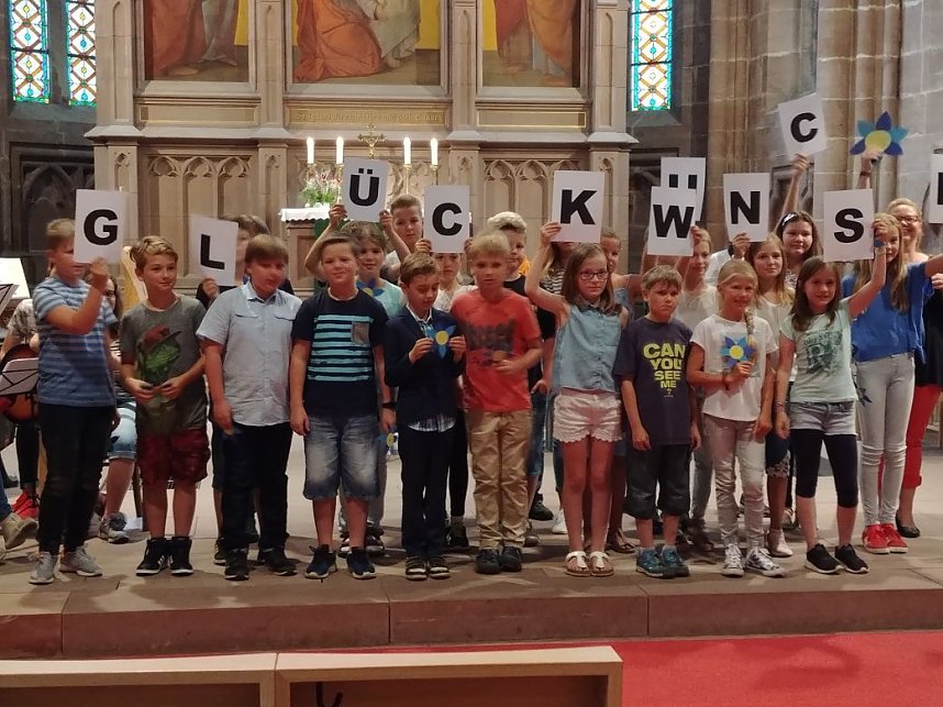 Gottesdienst f&uuml;r 5. Klassen und Schuljahresanfang