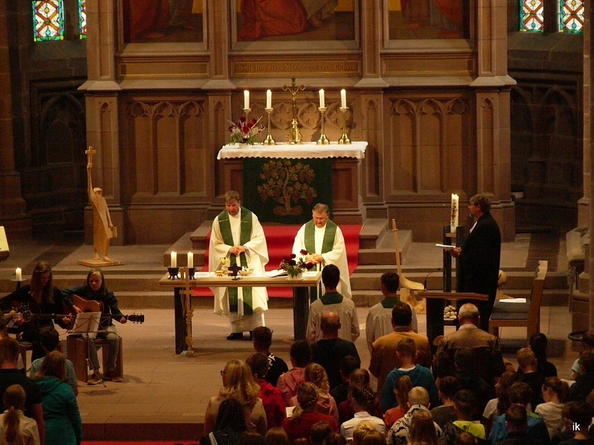 Gottesdienst f&uuml;r 5. Klassen und Schuljahresanfang
