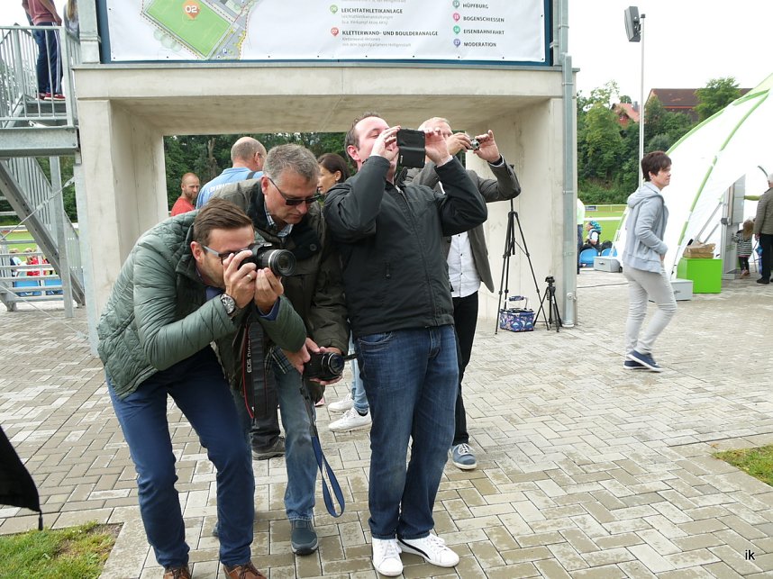 Einweihung Stadion