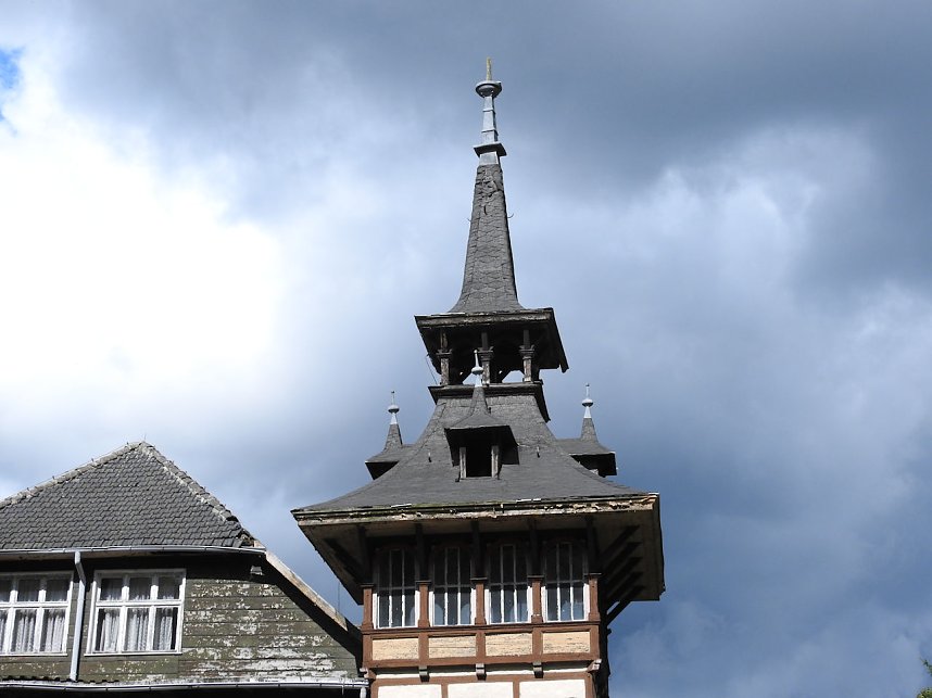 Das ehemalige Betriebsferienheim der Reichsbahndirektion Magdeburg in Alexisbad