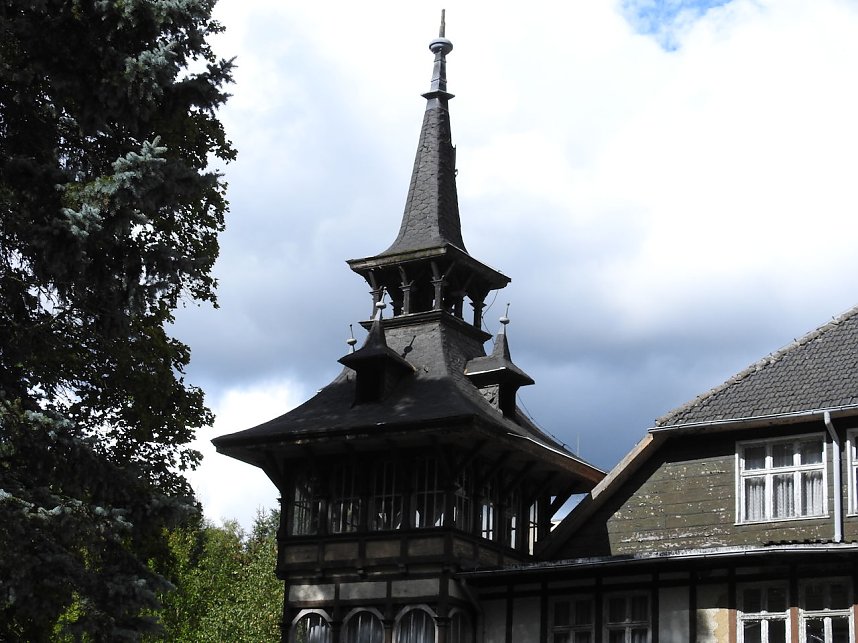 Das ehemalige Betriebsferienheim der Reichsbahndirektion Magdeburg in Alexisbad