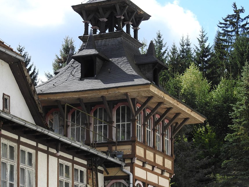 Das ehemalige Betriebsferienheim der Reichsbahndirektion Magdeburg in Alexisbad