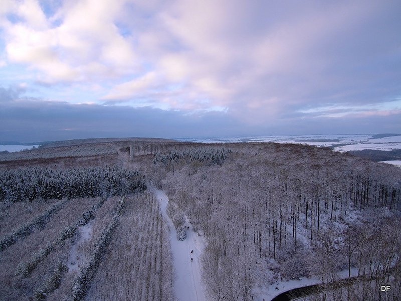 Winterimpressionen bei Burg Scharfenstein