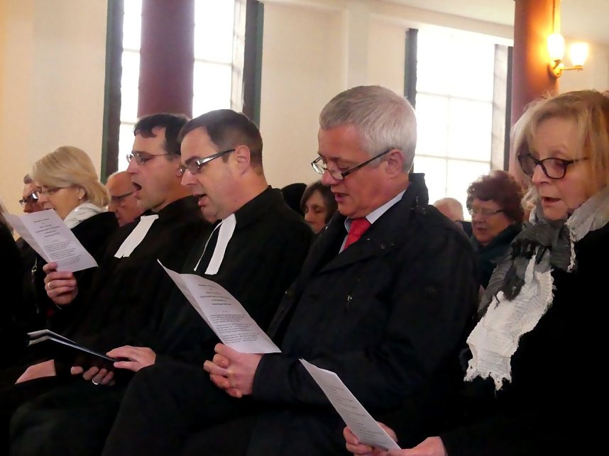 Amtseinf&uuml;hrung von Pfarrer Reims