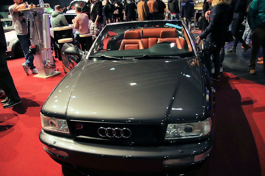 Tuningmesse Erfurt mit Jean Pierre Kraemer aus der Soap Die PS-Profis