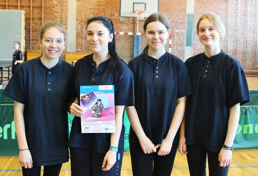 Landesfinale im Tischtennis in Bleicherode