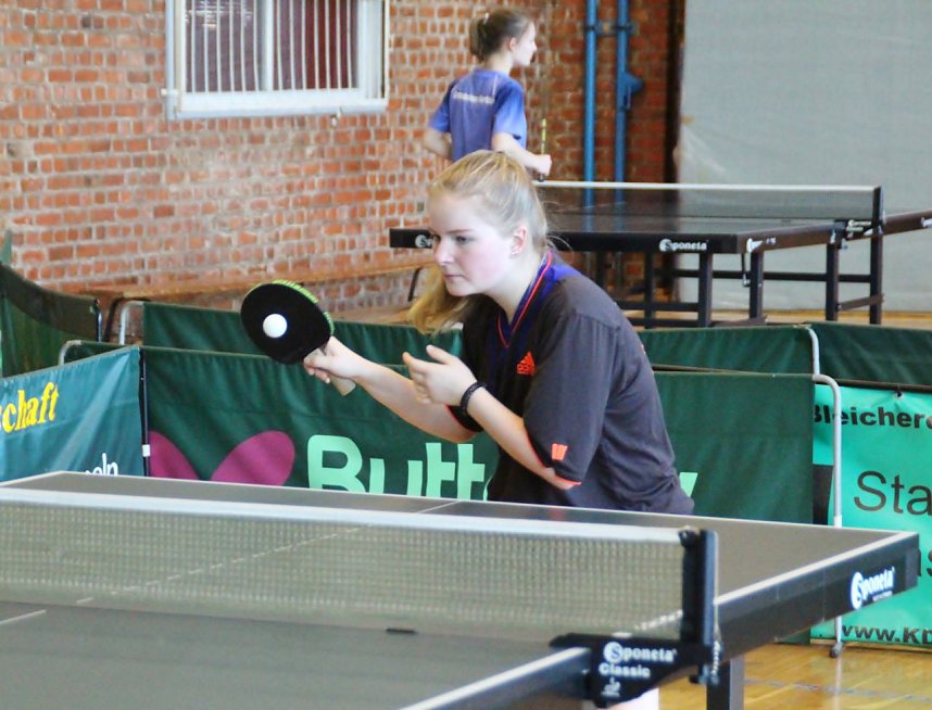 Landesfinale im Tischtennis in Bleicherode