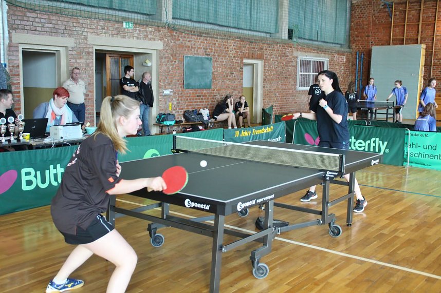 Landesfinale im Tischtennis in Bleicherode