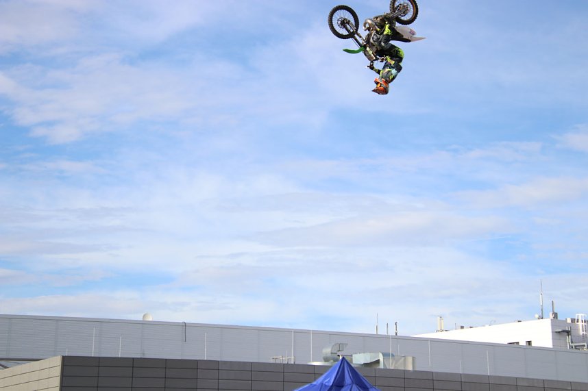 Motorradmesse in Erfurt