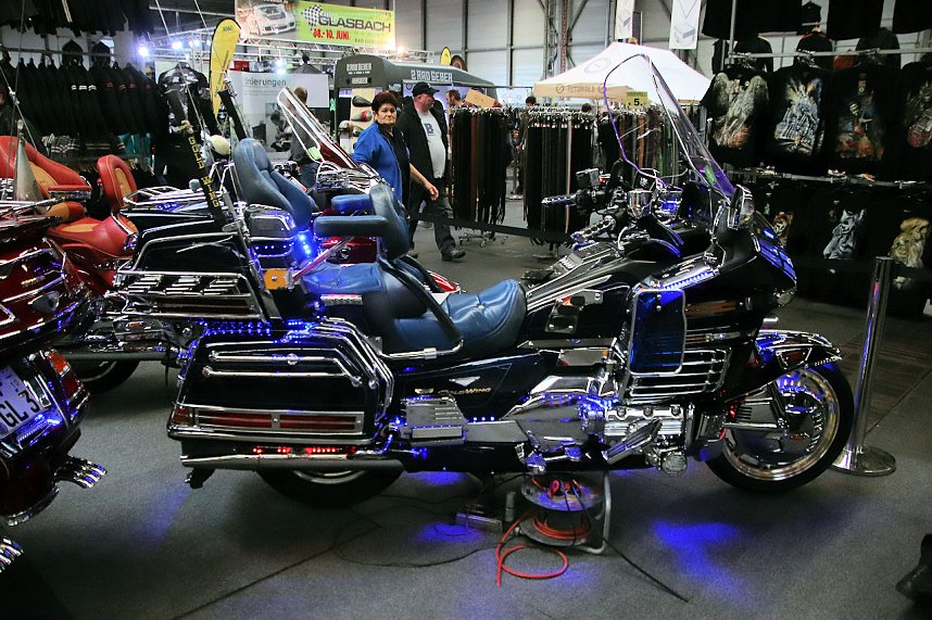 Motorradmesse in Erfurt