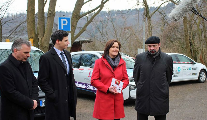 Mit Elektroantrieb zum Kyffh&auml;userdenkmal