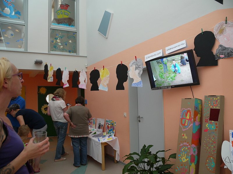 Ausstellung im Kindergarten