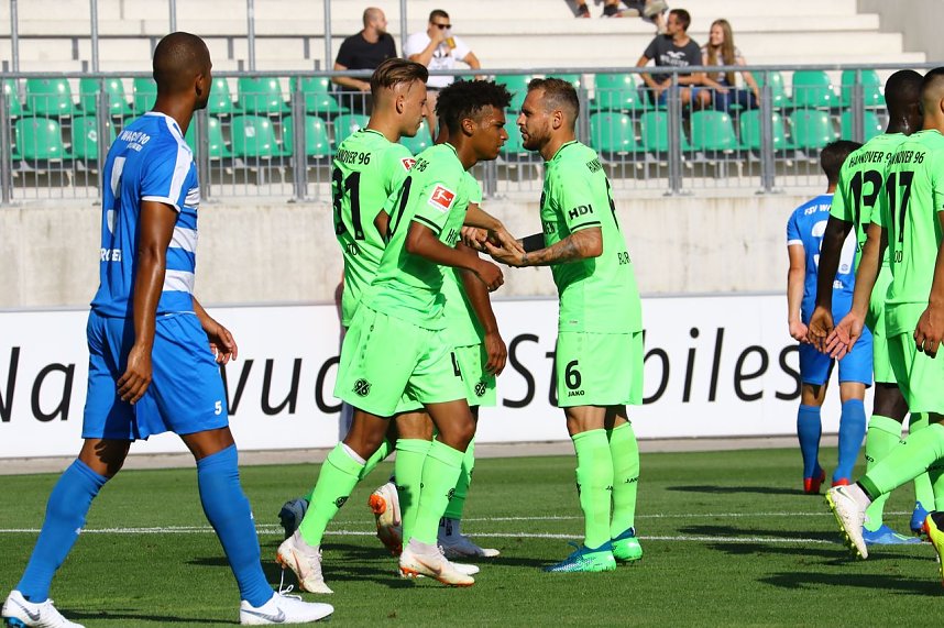 Wacker testete gegen Bundesligist in Hannover