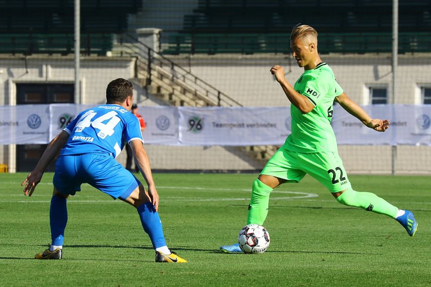 Wacker testete gegen Bundesligist in Hannover