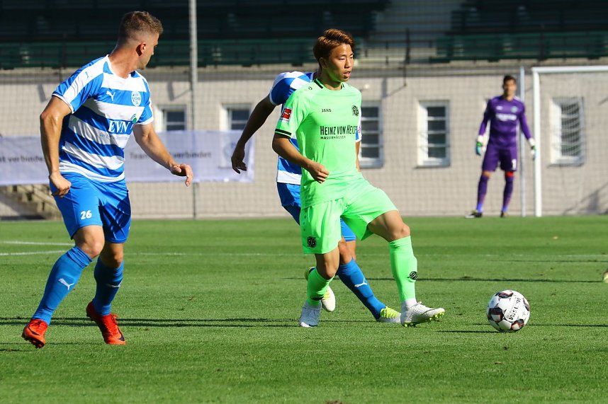 Wacker testete gegen Bundesligist in Hannover