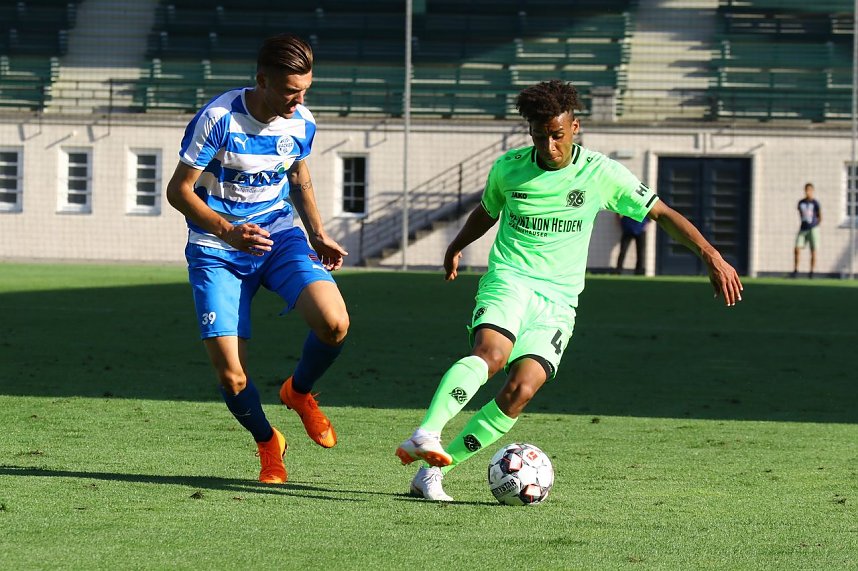 Wacker testete gegen Bundesligist in Hannover