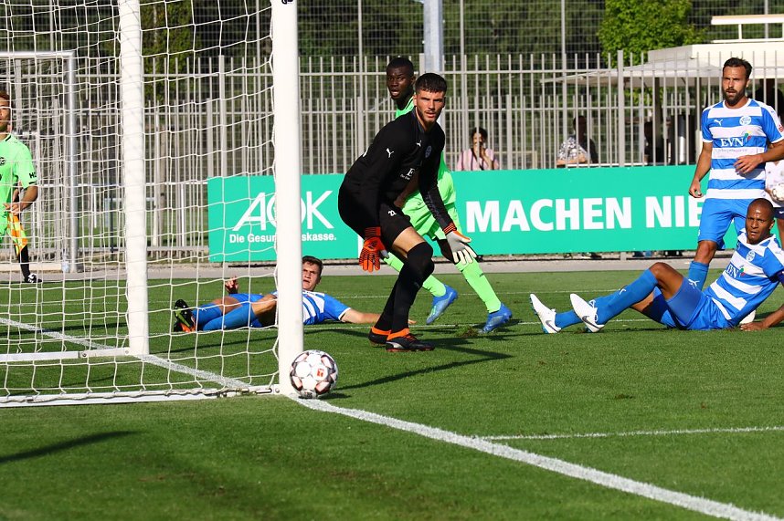 Wacker testete gegen Bundesligist in Hannover