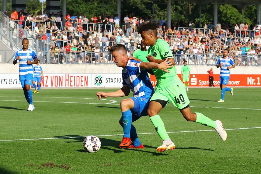 Wacker testete gegen Bundesligist in Hannover