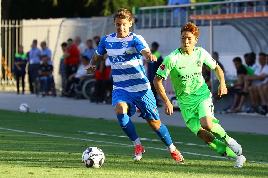 Wacker testete gegen Bundesligist in Hannover