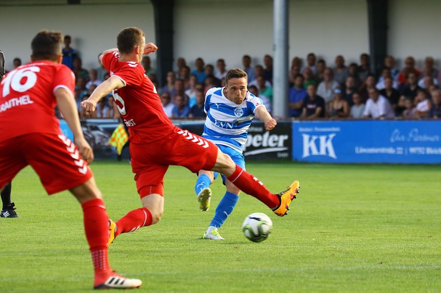 Wacker Nordhausen mit ersten Sieg in einem Heimspiel. 3:0 gegen Meuselwitz im ersten Th&uuml;ringen-Derby der Saison