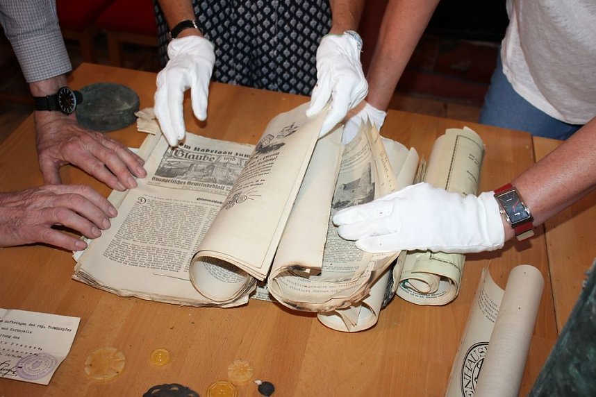 Historische Dokumente bis ins 15. Jahrhundert gefunden