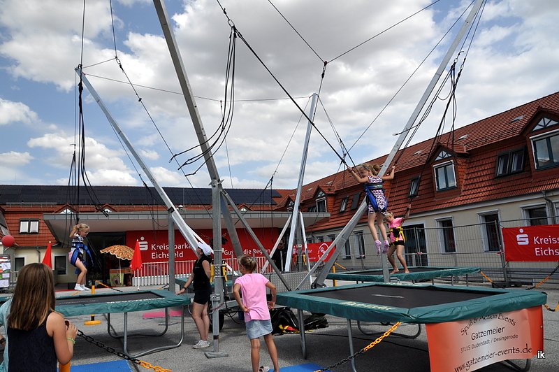 Kinderfest bei der Kreissparkasse Eichsfeld